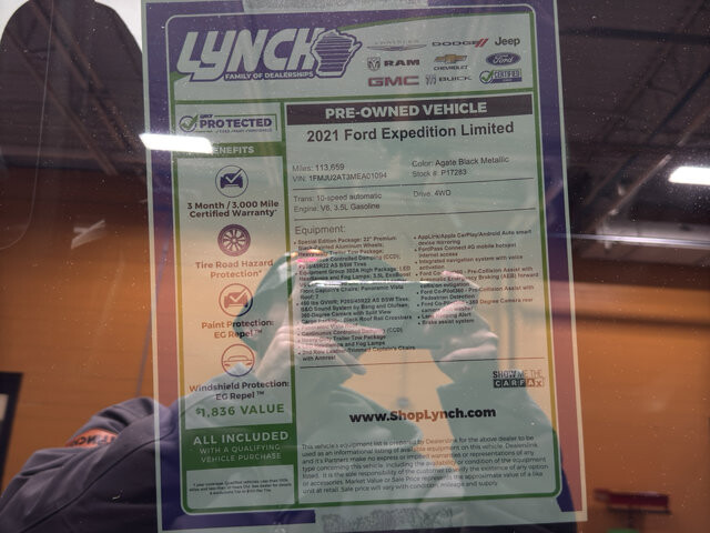 2021 Ford Expedition in Burlington, WI 53105 - 18094840 42