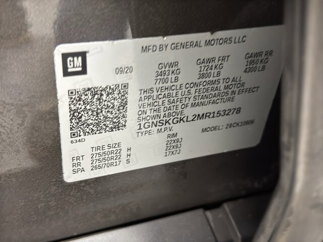 2021 Chevrolet Suburban in Burlington, WI 53105 - 18094842 42