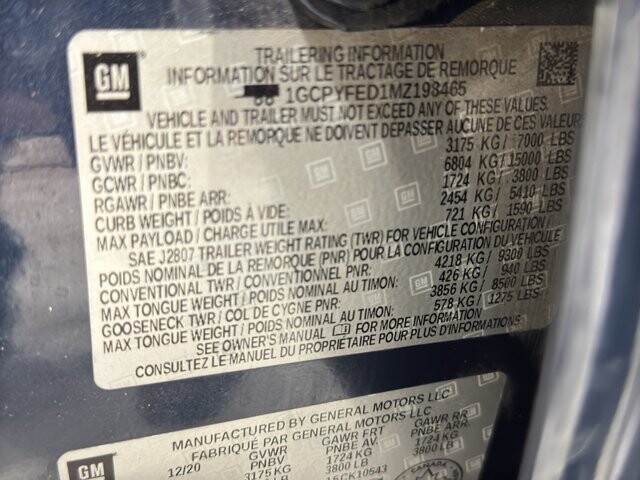 2021 Chevrolet Silverado 1500 in Burlington, WI 53105 - 18094852 40