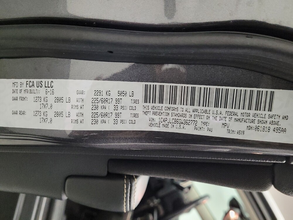 2016 Jeep Cherokee in Montclair, CA 91763 - 18094869 33