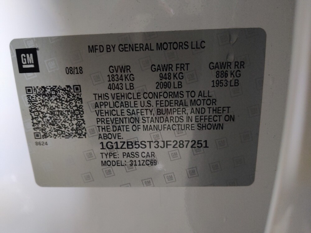 2018 Chevrolet Malibu in Marietta, GA 30062 - 18094878 33