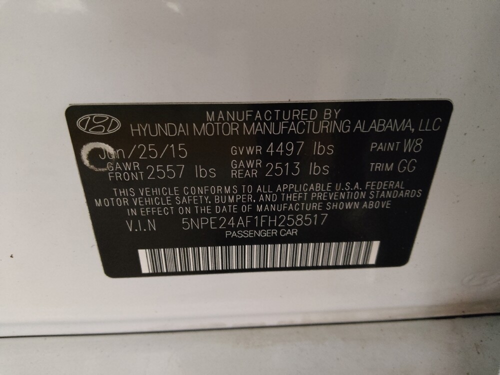 2015 Hyundai Sonata in Pelham, AL 35124 - 18094890 33