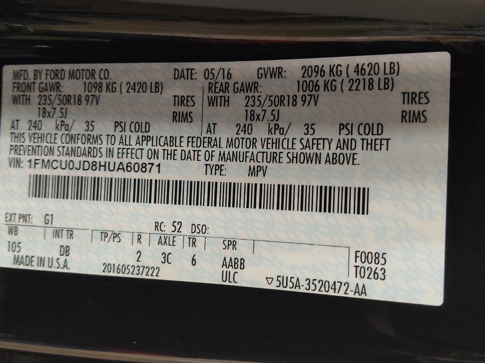 2017 Ford Escape in Fort Worth, TX 76116 - 18094908 33