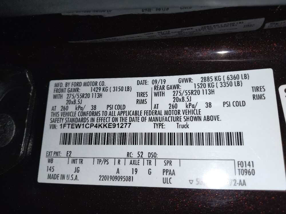 2019 Ford F150 in El Paso, TX 79907 - 18094909 33