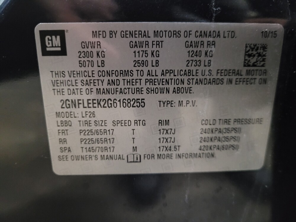 2016 Chevrolet Equinox in Laurel, MD 20724 - 18094913 33