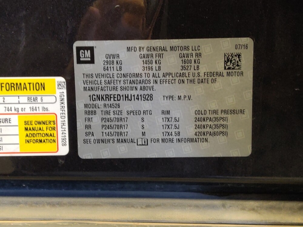 2017 Chevrolet Traverse in Glendale, AZ 85301 - 18094916 33