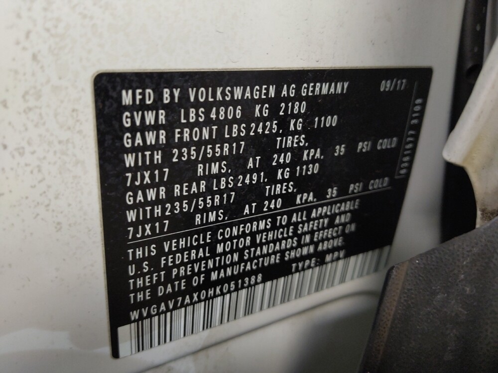 2017 Volkswagen Tiguan in Fort Myers, FL 33907 - 18094933 33