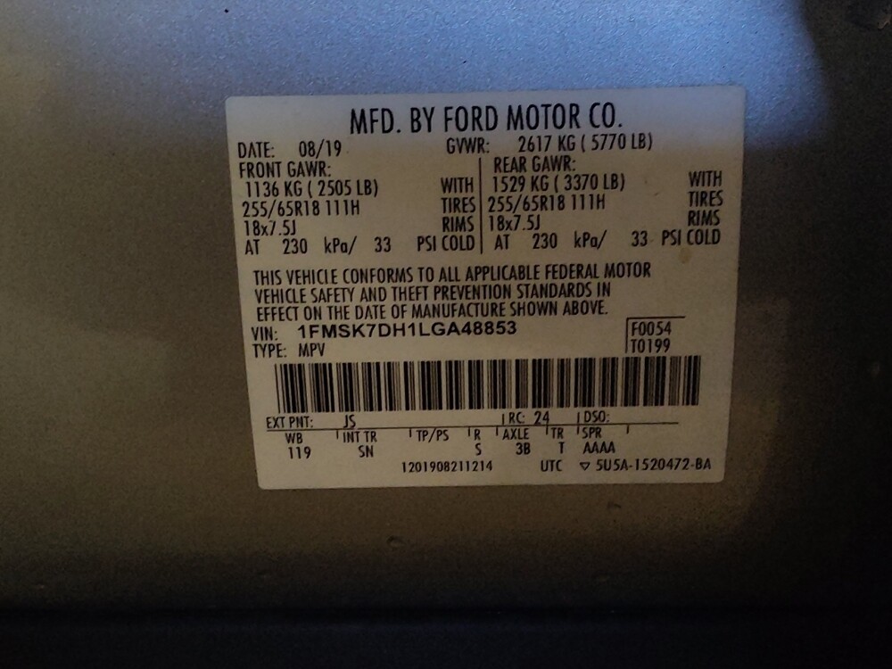 2020 Ford Explorer in Kissimmee, FL 34744 - 18095019 33