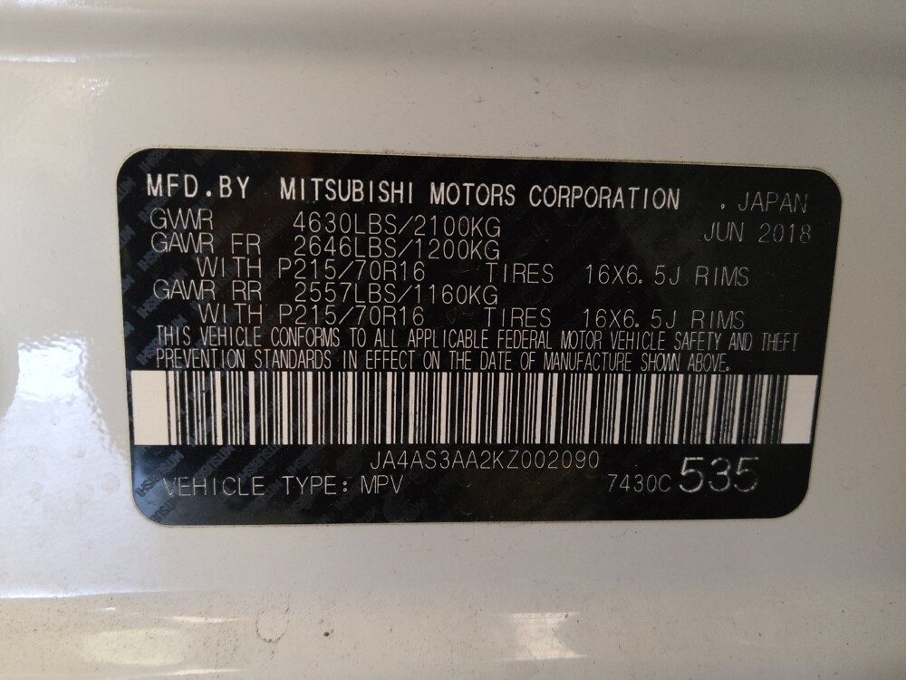 2019 Mitsubishi Eclipse Cross in Pensacola, FL 32505 - 18095027 33