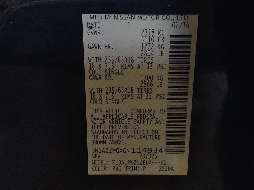 2016 Nissan Murano in Orlando, FL 32808 - 18095032 33