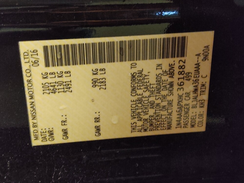 2017 Nissan Maxima in Salem, VA 24153 - 18095048 33