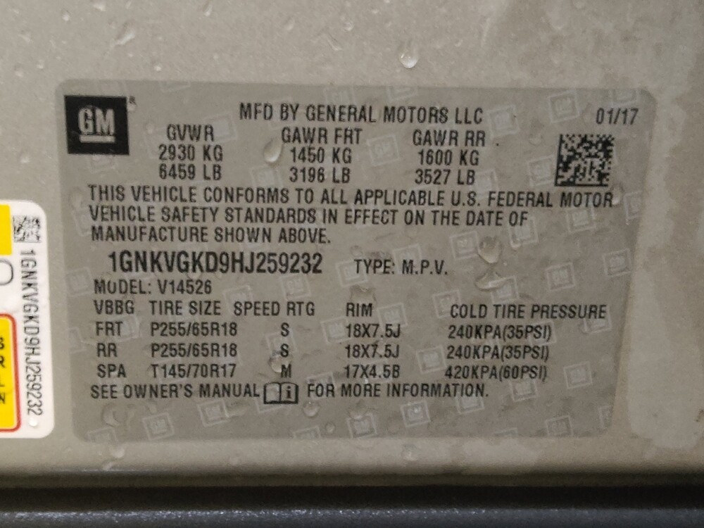 2017 Chevrolet Traverse in Gastonia, NC 28056 - 18095053 33