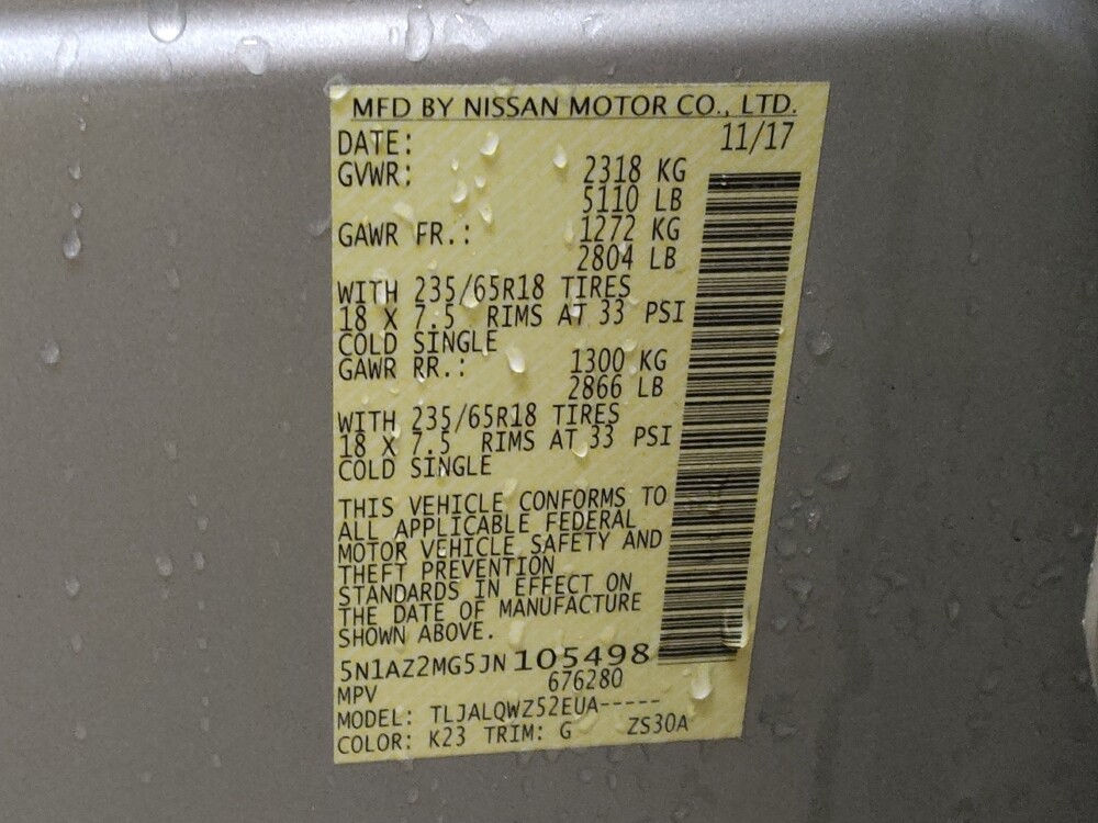 2018 Nissan Murano in Gastonia, NC 28056 - 18095057 33