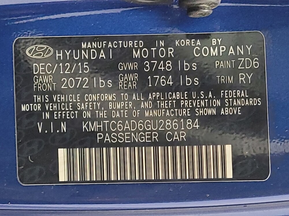 2016 Hyundai Veloster in Antioch, TN 37013 - 18095064 33