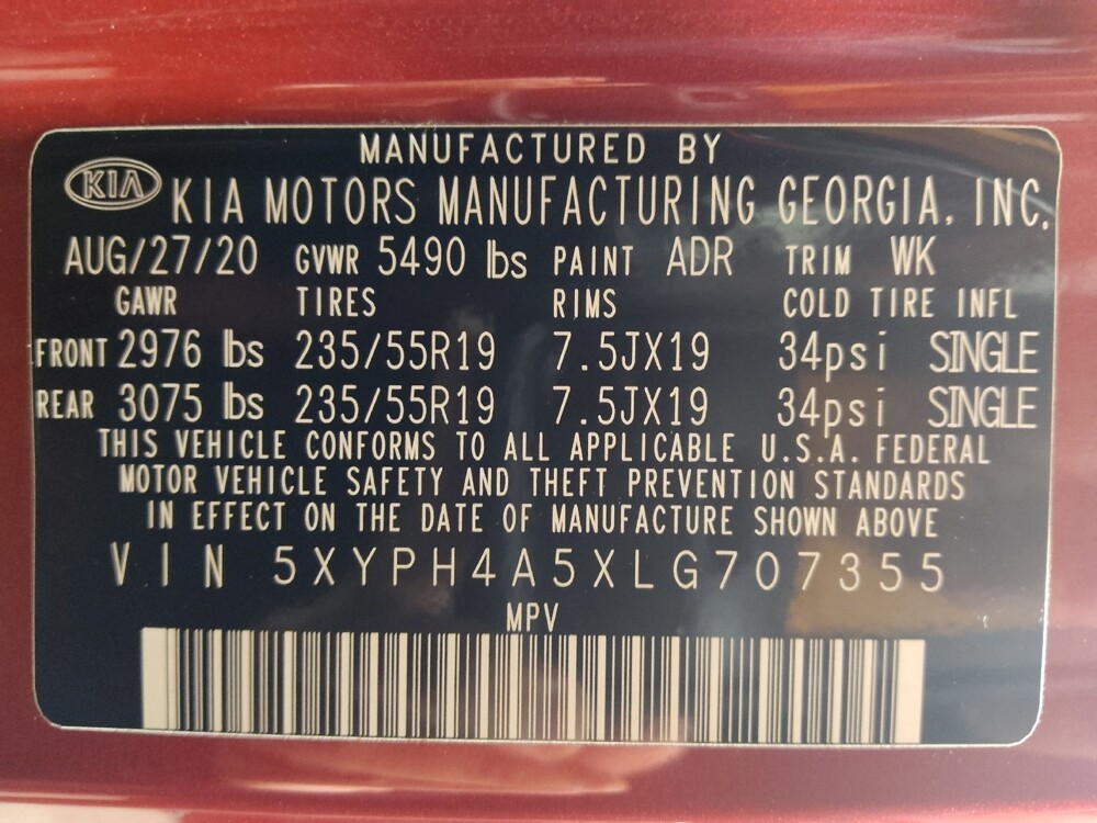2020 Kia Sorento in Corpus Christi, TX 78412 - 18095077 33