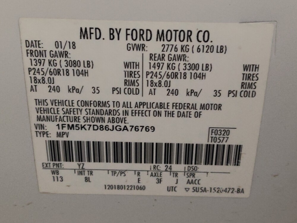 2018 Ford Explorer in Corpus Christi, TX 78412 - 18095081 33