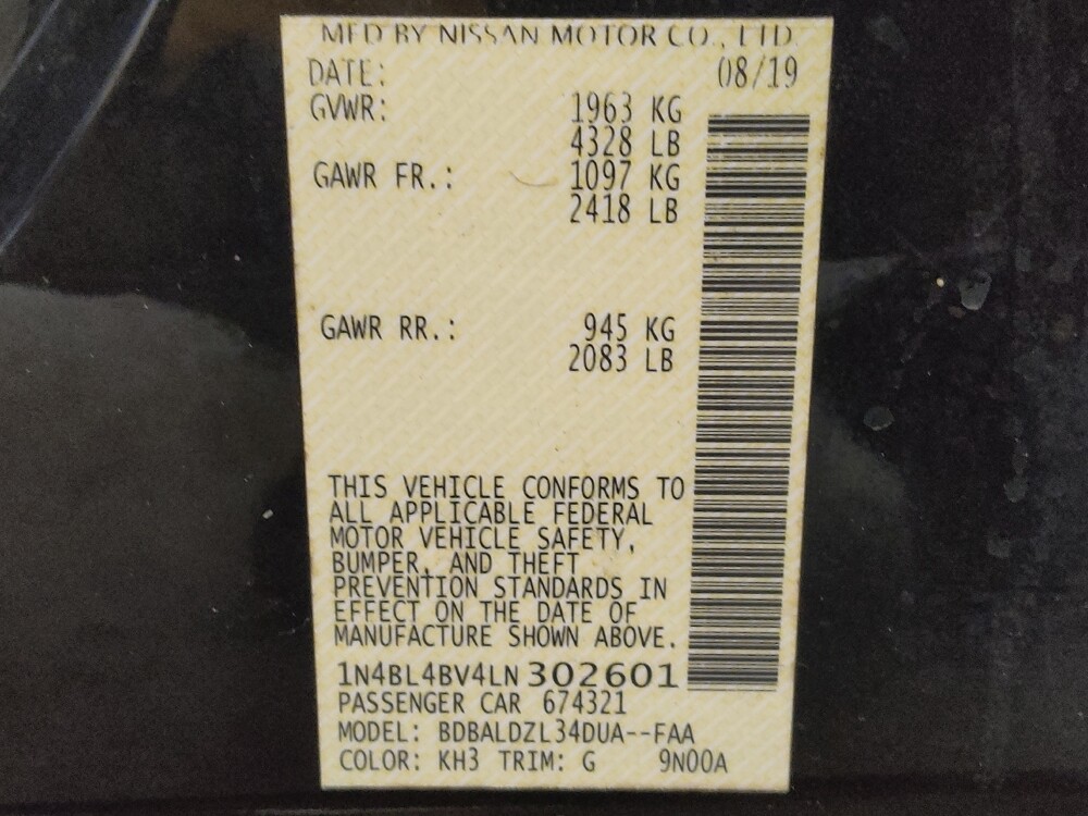 2020 Nissan Altima in Tyler, TX 75701 - 18095084 33