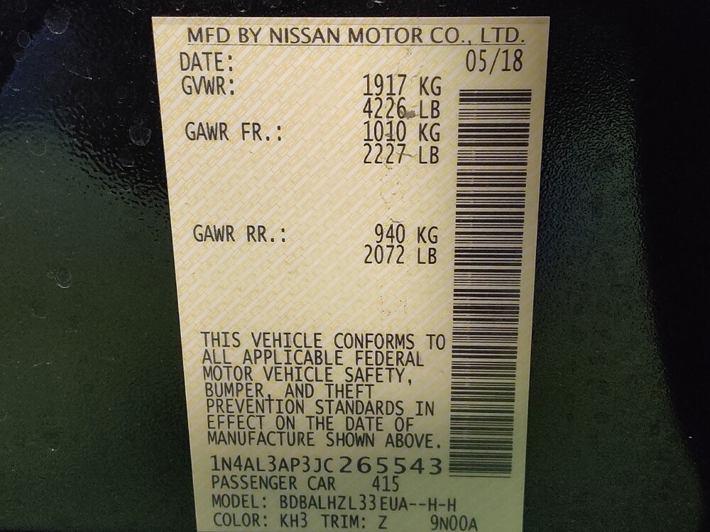 2018 Nissan Altima in Tyler, TX 75701 - 18095092 33