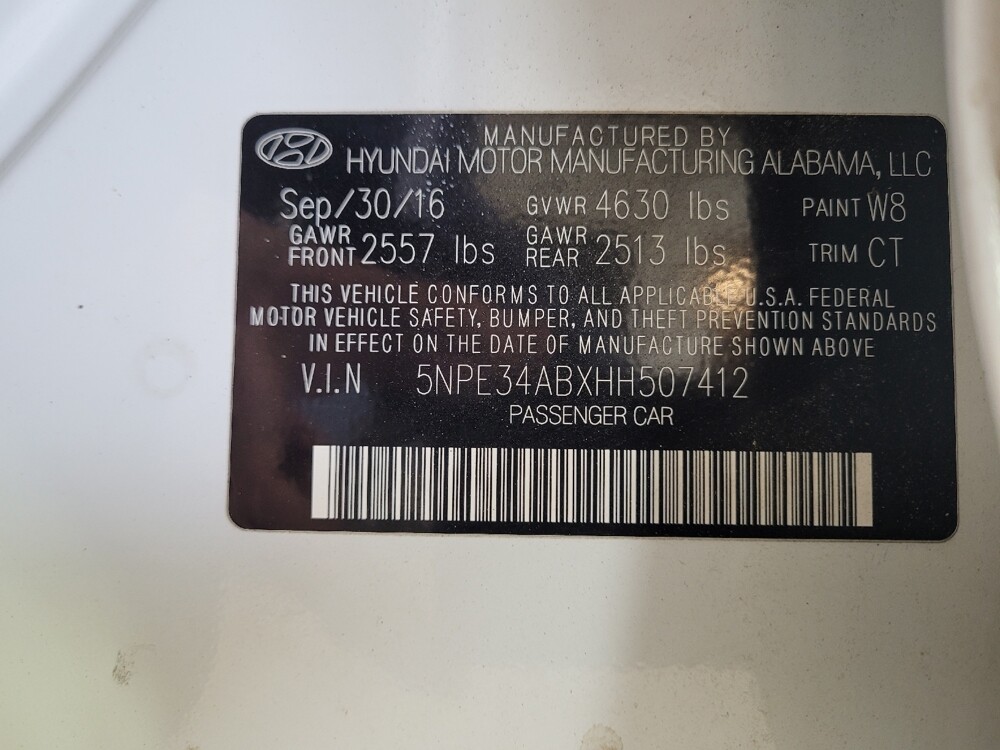 2017 Hyundai Sonata in Maple Heights, OH 44137 - 18095108 33