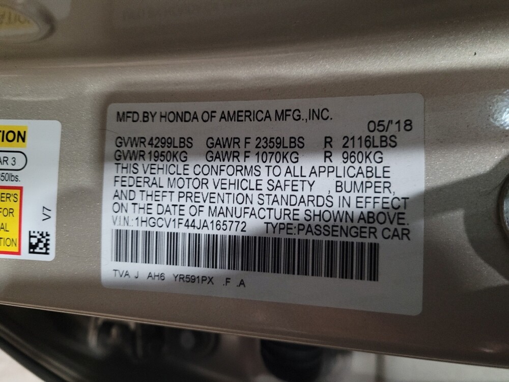 2018 Honda Accord in Plymouth Meeting, PA 19462 - 18095126 33