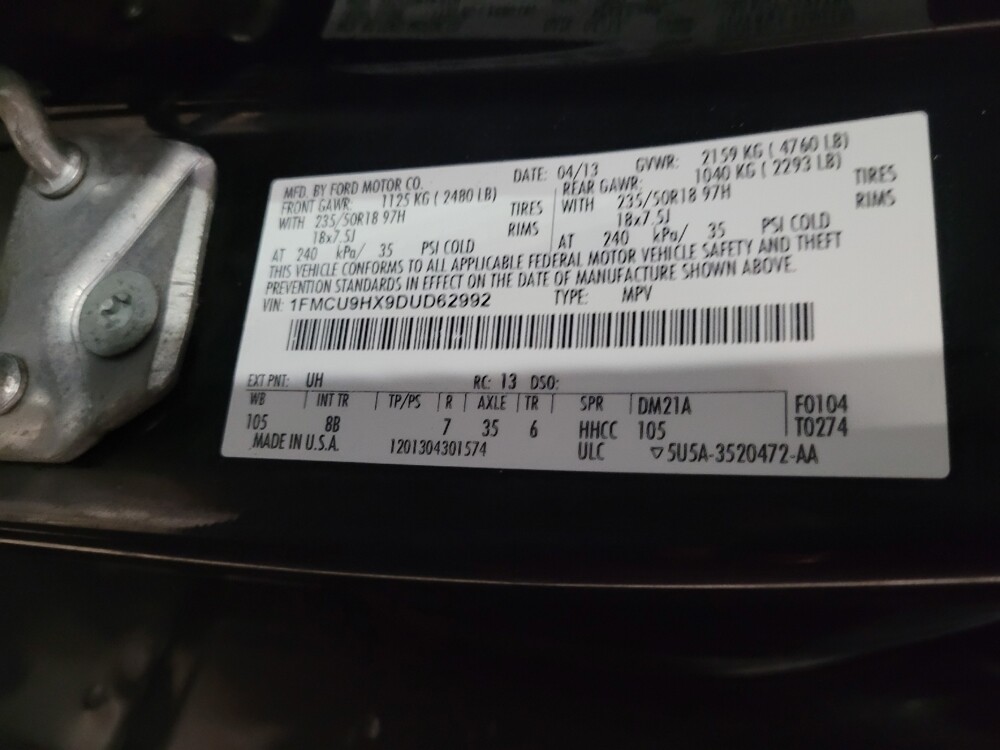 2013 Ford Escape in New Castle, DE 19720 - 18095148 33