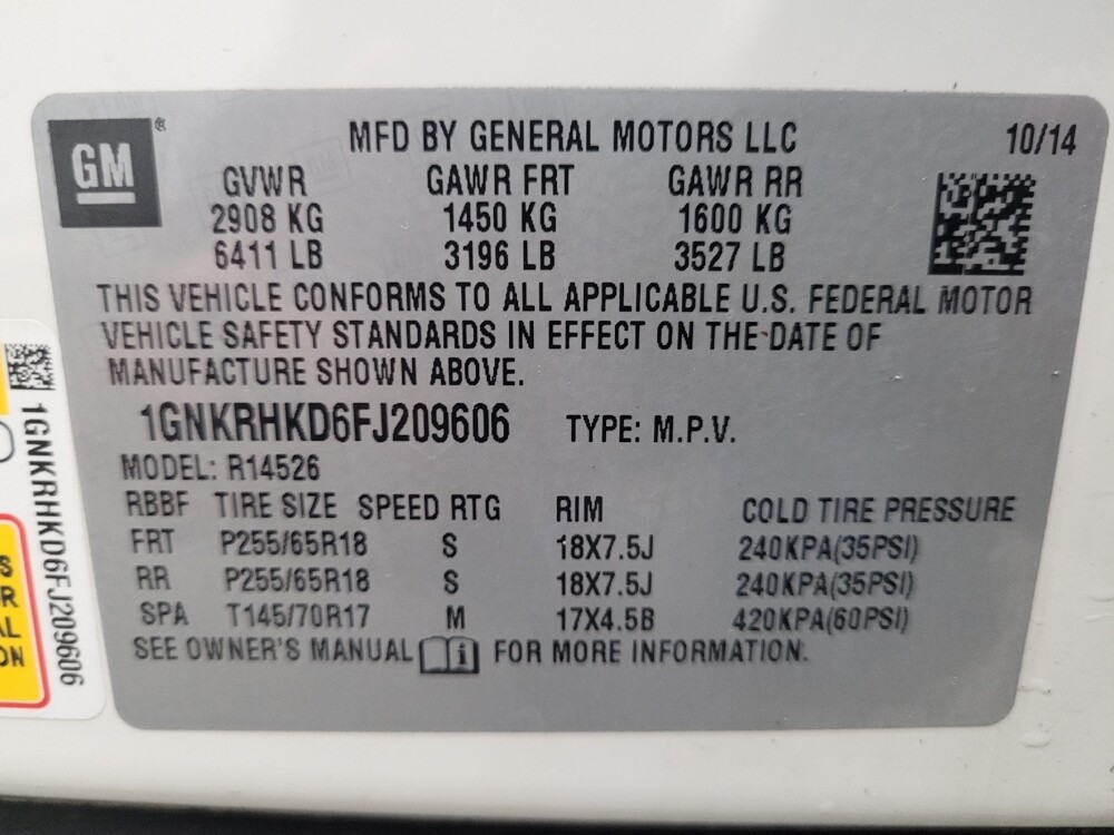 2015 Chevrolet Traverse in Taylor, MI 48180 - 18095160 33