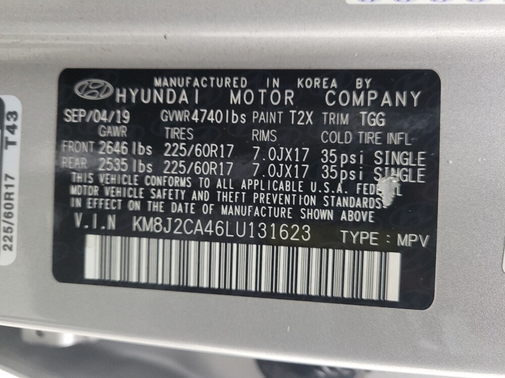 2020 Hyundai Tucson in Eastpointe, MI 48021 - 18095161 33