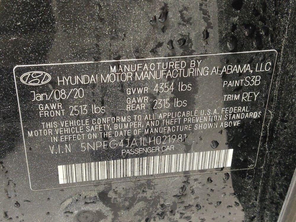 2020 Hyundai Sonata in Raleigh, NC 27604 - 18095193 33