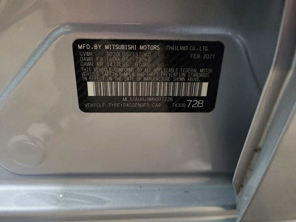 2021 Mitsubishi Mirage in New Castle, DE 19720 - 18095196 33