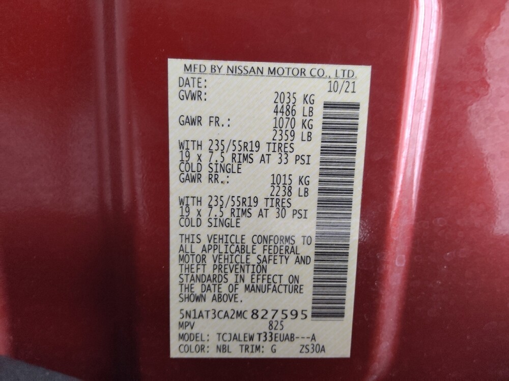 2021 Nissan Rogue in Denver, CO 80012 - 18095198 33