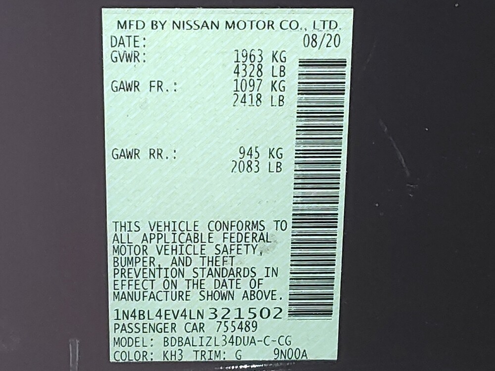 2020 Nissan Altima in Arlington, TX 76011 - 18095202 33