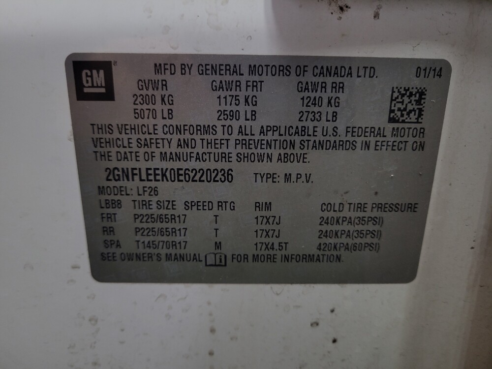 2014 Chevrolet Equinox in Miamisburg, OH 45342 - 18095272 33