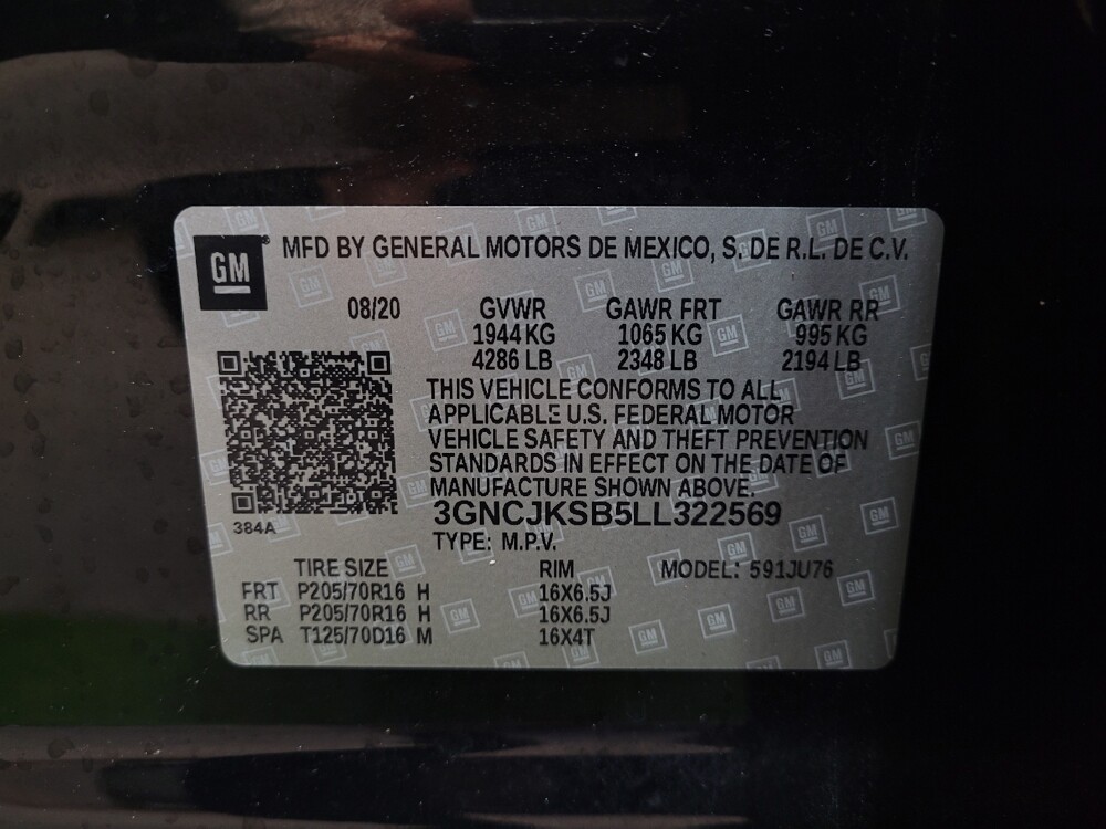 2020 Chevrolet Trax in Maple Heights, OH 44137 - 18095274 33