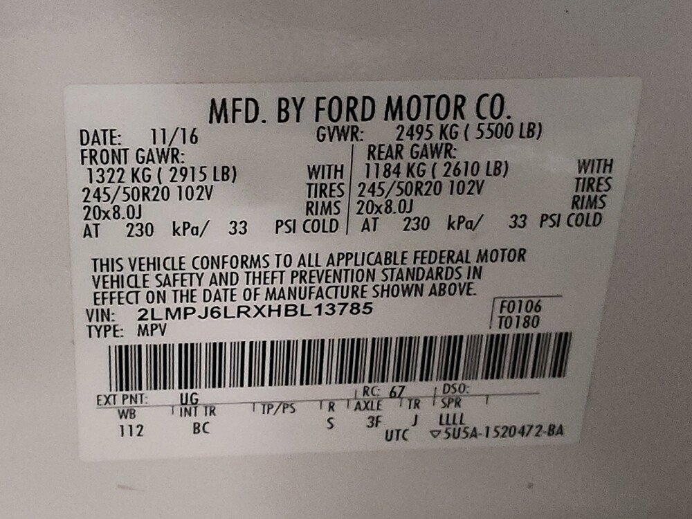 2017 Lincoln MKX in Fort Worth, TX 76116 - 18095277 33