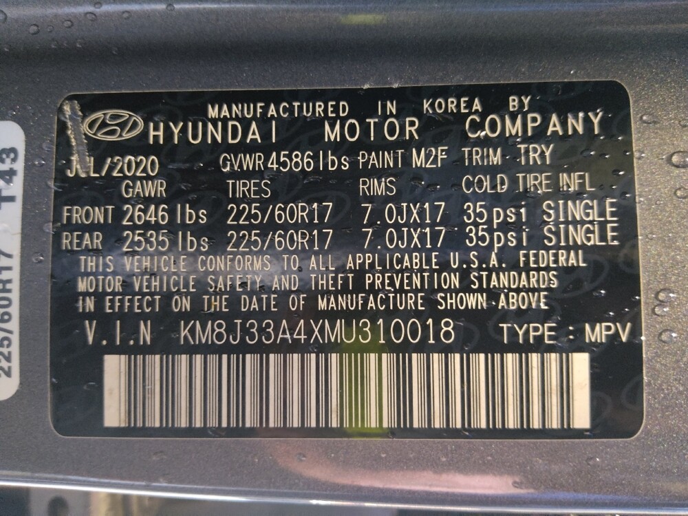 2021 Hyundai Tucson in Clearwater, FL 33764 - 18095281 33