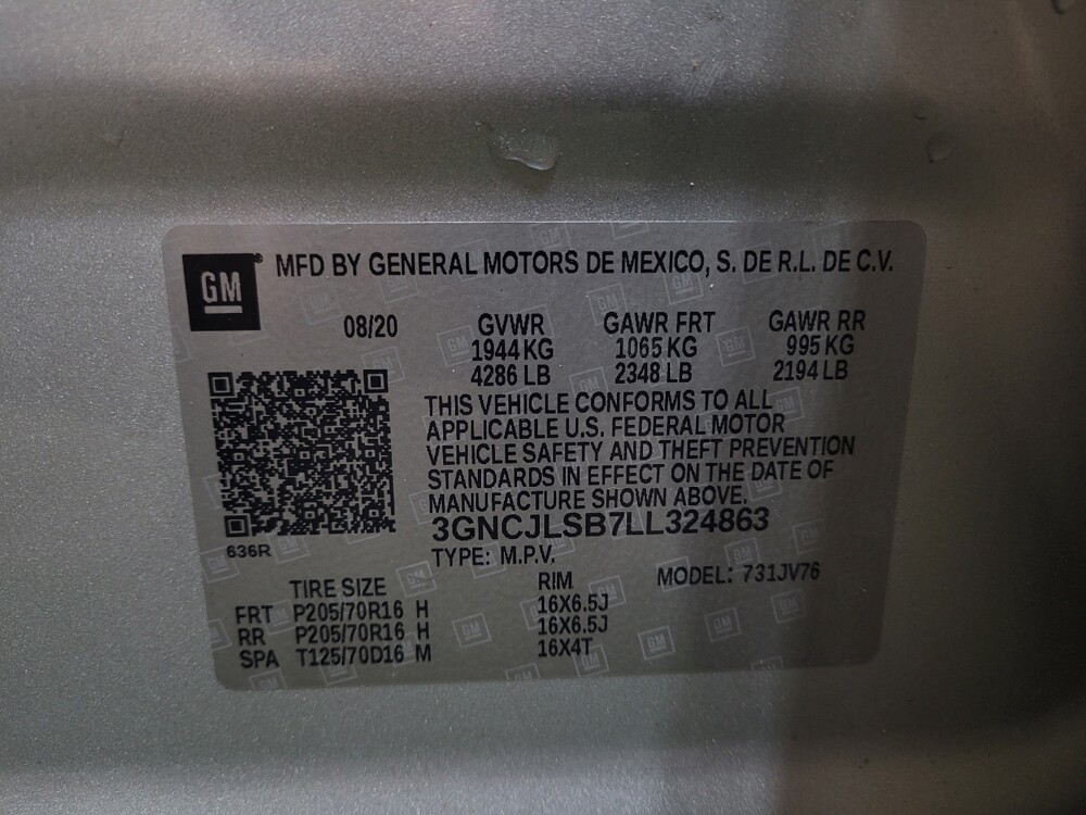 2020 Chevrolet Trax in Miamisburg, OH 45342 - 18095320 33