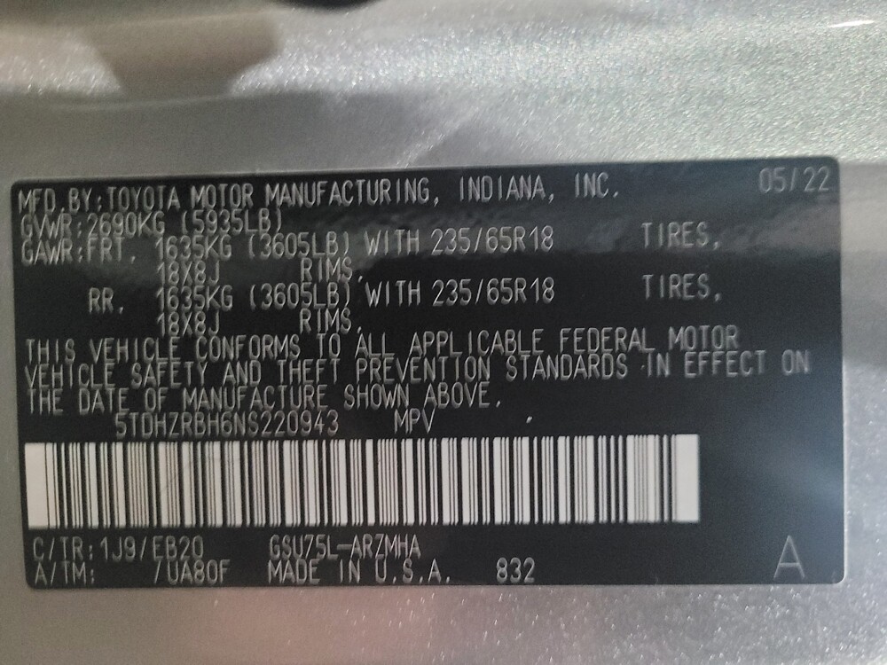 2022 Toyota Highlander in Chesapeake, VA 23320 - 18095321 33