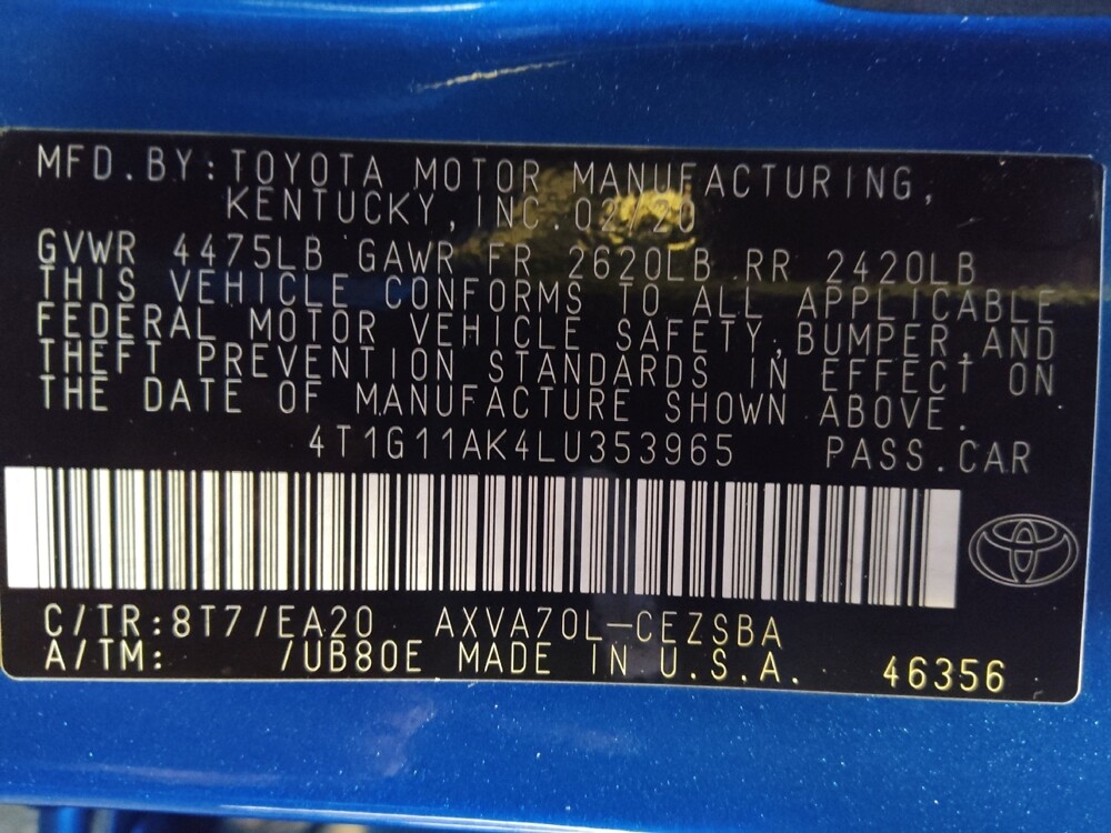 2020 Toyota Camry in Houston, TX 77074 - 18095322 33