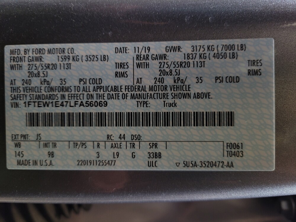 2020 Ford F150 in Toledo, OH 43617 - 18095329 33