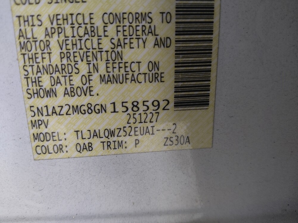 2016 Nissan Murano in Conyers, GA 30094 - 18095343 33