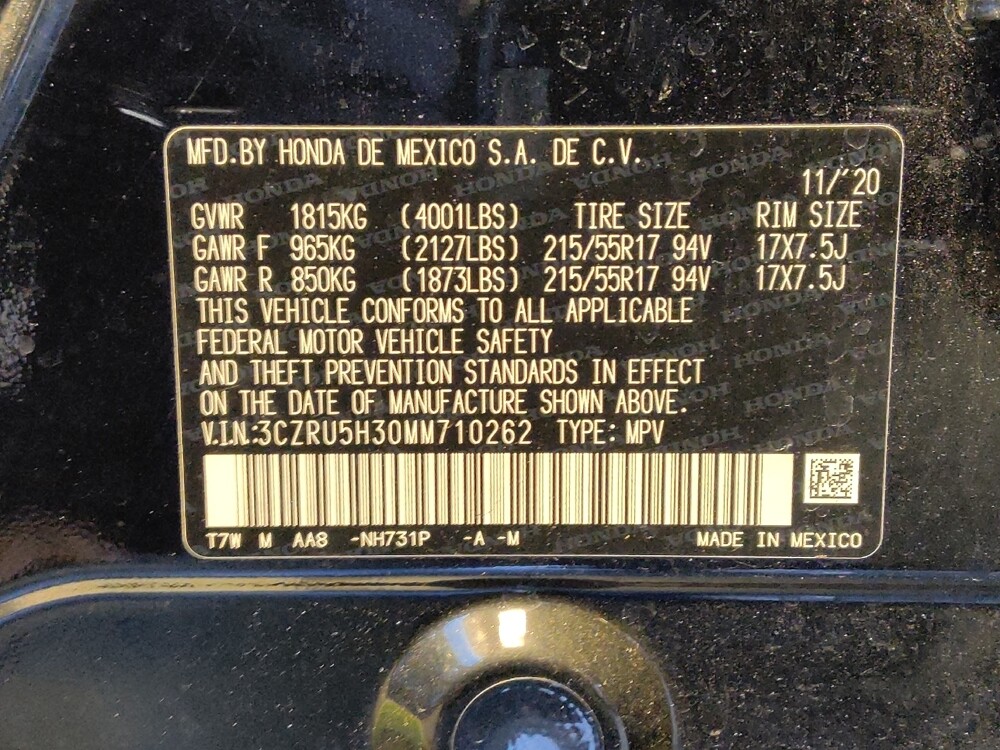 2021 Honda HR-V in Glendale, AZ 85301 - 18095355 33