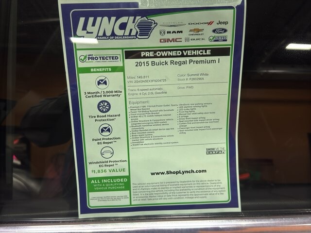 2015 Buick Regal in Burlington, WI 53105 - 18095363 38