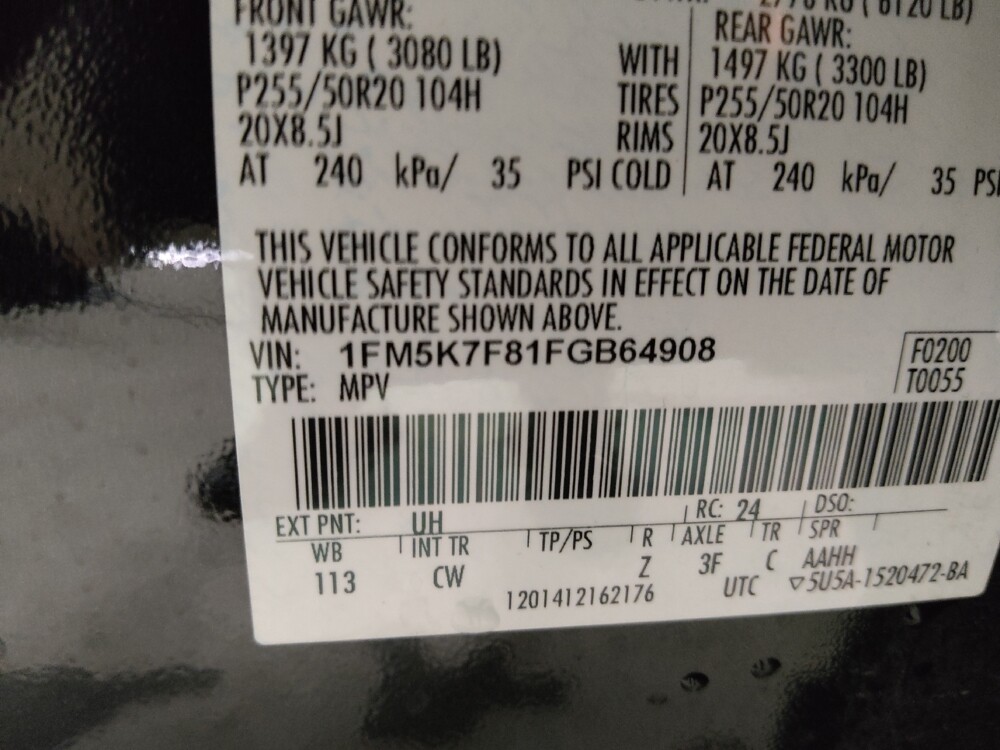 2015 Ford Explorer in Morrow, GA 30260 - 18095416 33