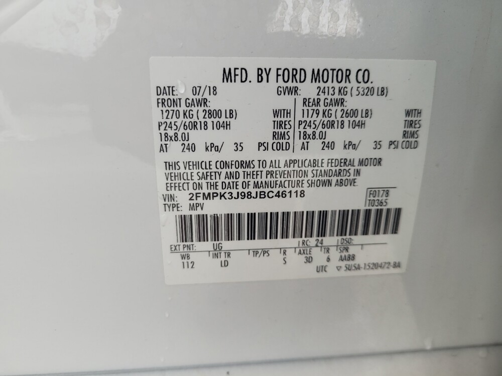 2018 Ford Edge in Conyers, GA 30094 - 18095424 33