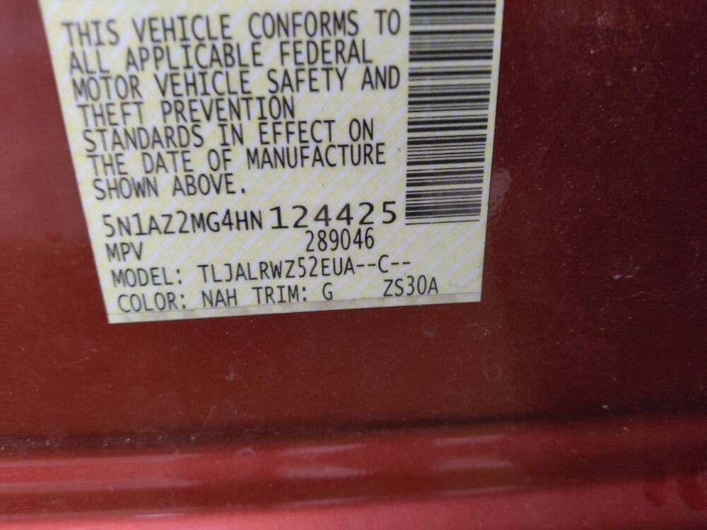 2017 Nissan Murano in Marietta, GA 30062 - 18095427 33