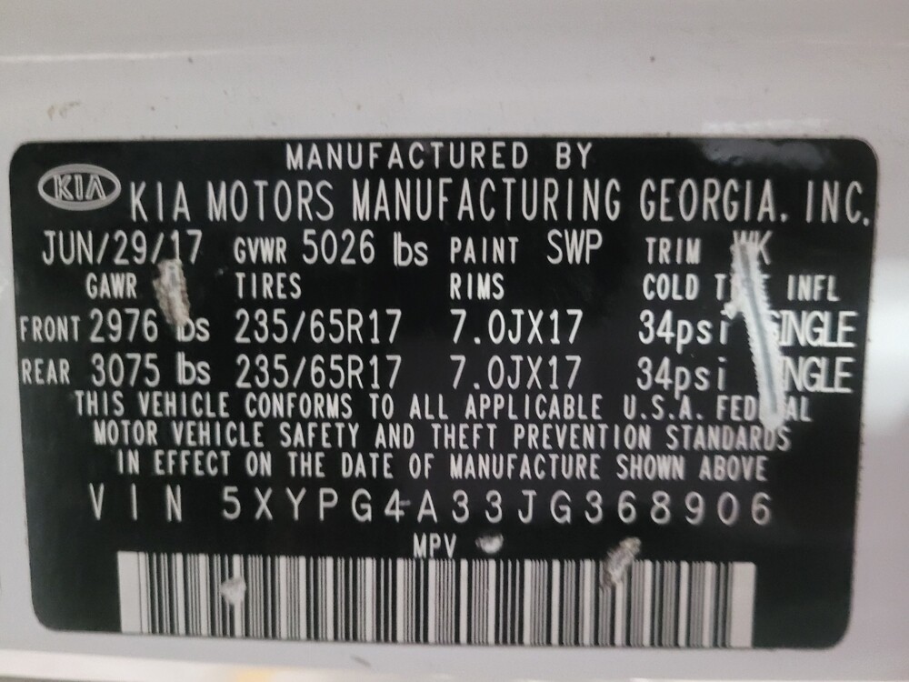 2018 Kia Sorento in Marietta, GA 30062 - 18095438 33