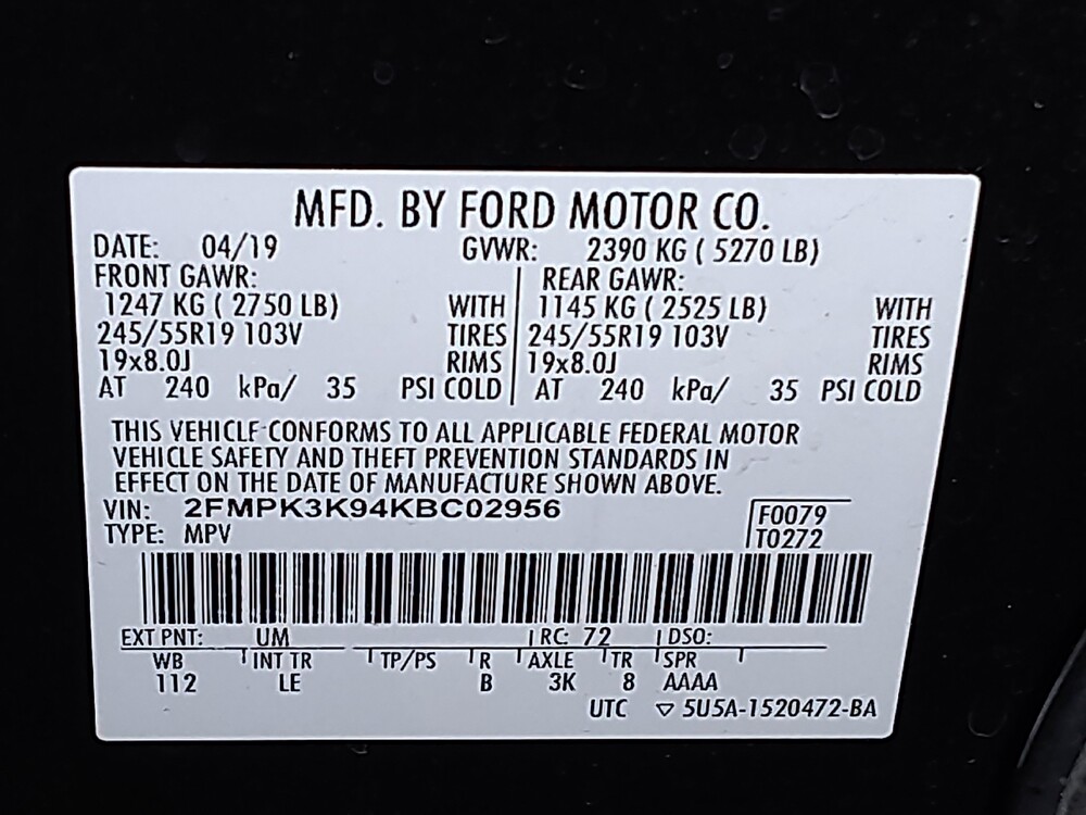 2019 Ford Edge in Temple, TX 76502 - 18095453 33