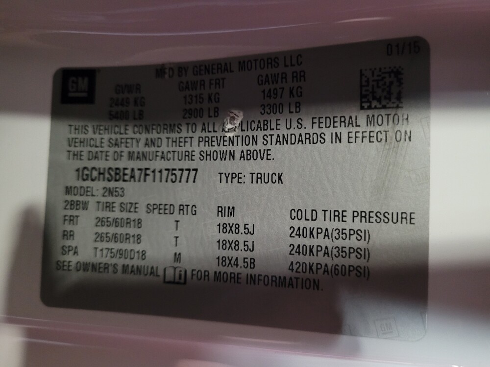 2015 Chevrolet Colorado in Fort Myers, FL 33907 - 18095476 33