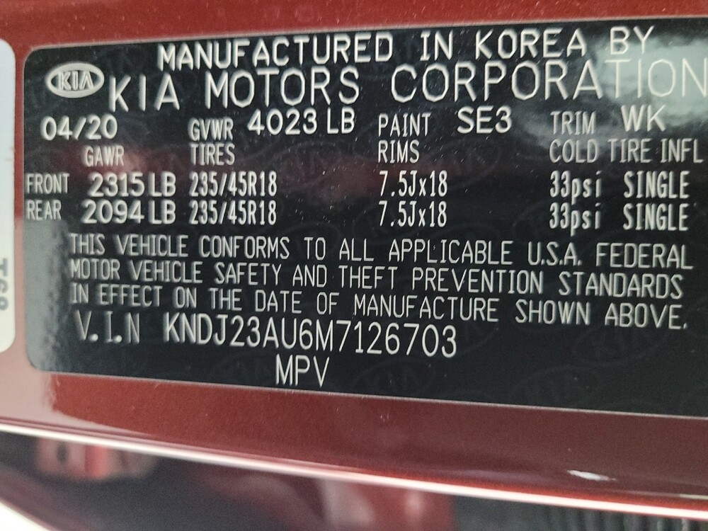 2021 Kia Soul in Las Vegas, NV 89102 - 18095478 33