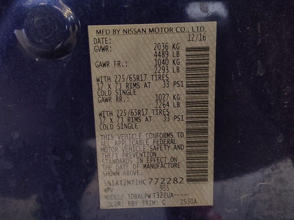 2017 Nissan Rogue in Pensacola, FL 32505 - 18095483 33